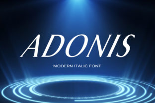 Adonis: A Modern Display Font for Editorial Impact