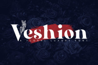 AL Veshion: A Floral Display Font for Bold Campaigns