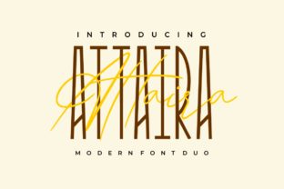 Attaira Duo: The Perfect Font Pair for Makers