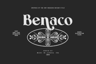 Benaco: The Art Nouveau Font for Handmade Brands