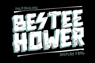 Bestee Hower: The Bold Display Font for Modern Brands