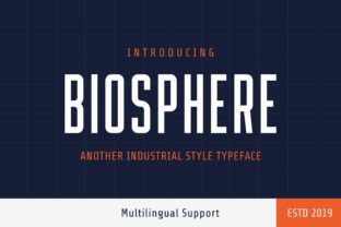 Biosphere Font Review: A Modern Display Typeface for Bold Brands