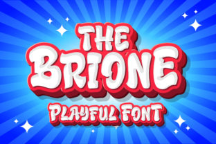 Brione: A Playful Display Font for Energetic Branding