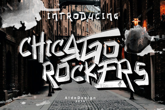Chicago Rockers: The Playful Display Font for Bold Brands
