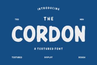 Cordon: A Fresh Display Font for Modern Branding
