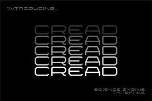 Cread: A Modern Display Font for Editorial Impact