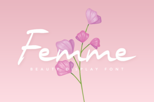 Femme: A Stunning Display Font for Elegant Editorial Design