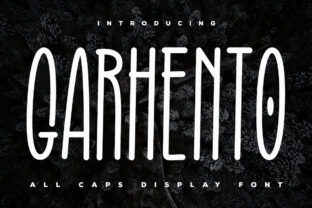 Garhento Font: Bold Modern Display for Branding