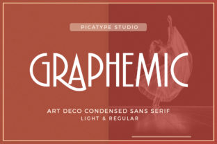 Graphemic: A Modern Display Font for Crafters
