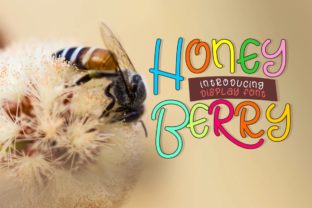 Honey Berry: A Sweet Display Font for Web Design