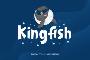 Kingfish: A Playful Display Font for Digital Brands