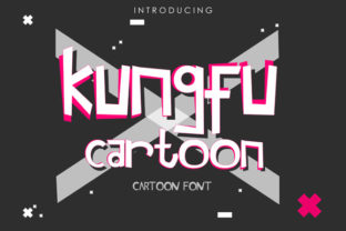 Kungfu Cartoon: A Playful Display Font for Web Headers