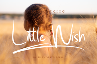 Little Wish: A Fun Display Font for Editorial Design