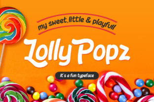 Lolly Pop: A Sweet Display Font for Happy Web Designs