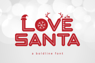 Love Santa: A Festive Display Font for Holiday Makers