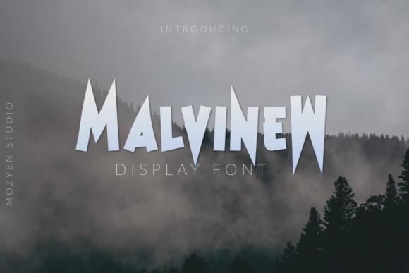 Malvinew Typeface for Bold Editorial Impact