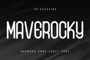 Maverocky: The Bold Display Font for Modern Brands