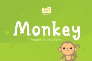 Monkey: The Quirky Display Font for Joyful Crafts