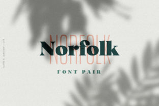 Norfolk Duo: A Modern Display Font for Makers