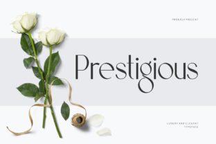Prestigious Font: Elevate Your Brand Identity