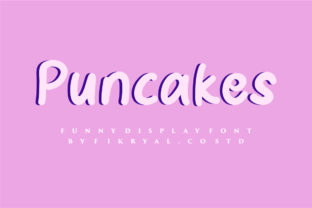 Puncakes: A Sweet Display Font for Bold Campaigns