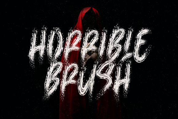 Reviewing Horrible Brush for Spooky Editorial Layouts