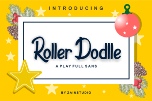 Roller Dodlle: A Cute Display Font for Modern Web Design