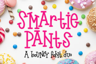 Smartie Pants: A Playful Display Font for Digital Brands