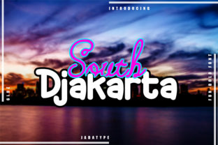 South Djakarta: A Bold Display Font for Editorial Impact