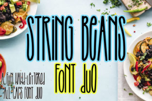 String Beans: A Tall Display Font for Editorial Impact