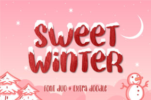 Sweet Winter: A Display Typeface for Festive Web Design