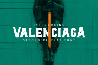 Using AL Valenciaga for Bold Brand Identity Design